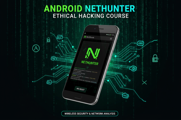 Android Nethunter ethical hacking course(no root)